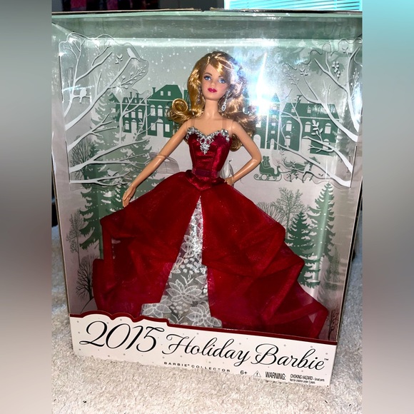 2015 Holiday Collector Barbie ❤️ in box !! ✨ - Picture 1 of 11